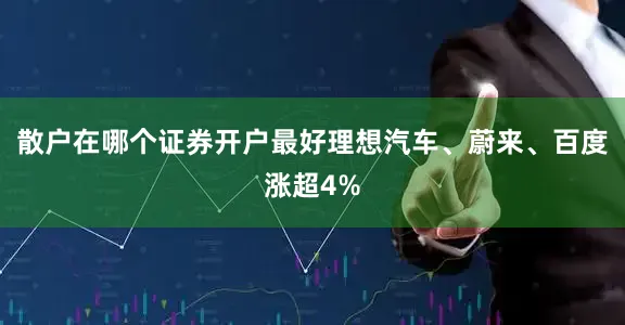 散户在哪个证券开户最好理想汽车、蔚来、百度涨超4%
